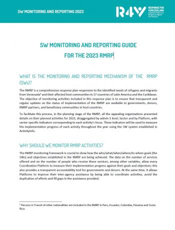 Monitoring Guide RMRP 2023