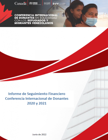 Informe de Seguimiento Financiero Conferencia Internacional de Donantes 2020 y 2021